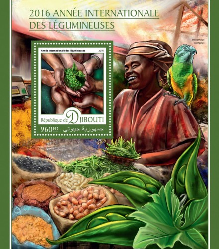 2016 International Year of Pulses (International Year of Pulses) | Stamps of DJIBOUTI