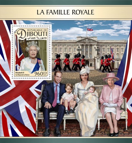 Royal Family (Elizabeth II, Her Majesty the Queen) | Stamps of DJIBOUTI