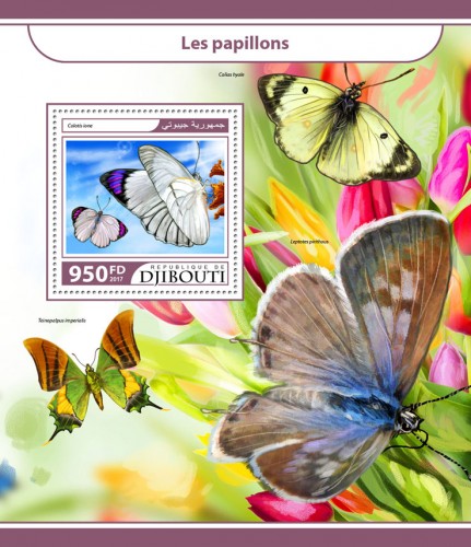 Butterflies (Colotis ione) | Stamps of DJIBOUTI