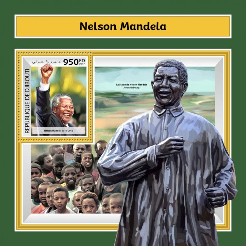 Nelson Mandela (Nelson Mandela (1918–2013)) | Stamps of DJIBOUTI