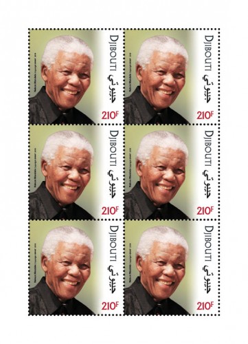 Centenary of Nelson Mandela | Stamps of DJIBOUTI